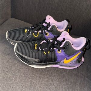 SOLD Nike Men’s Black and Purple LeBrons